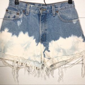 Vintage Bleach High Rise Levi’s 550
